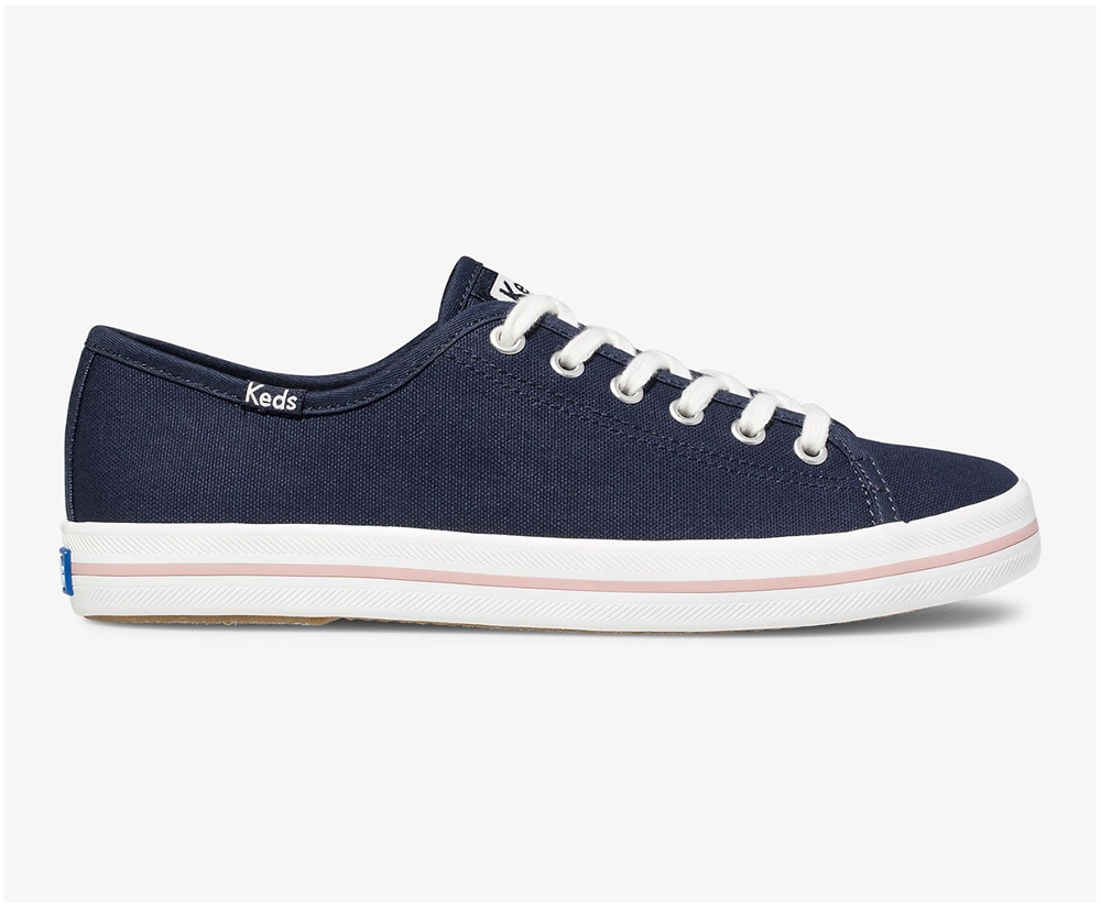 Keds Sneakers Navy - Washable Kickstart - Womens XBFLEY-439